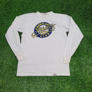 Vintage 90s American Athletic Club Shirt Small 18x25 USA